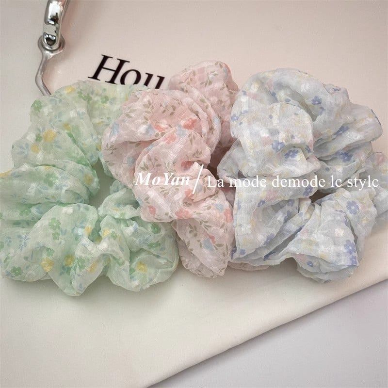  Scrunchies Hoa Nhỏ Mùa Xuân 