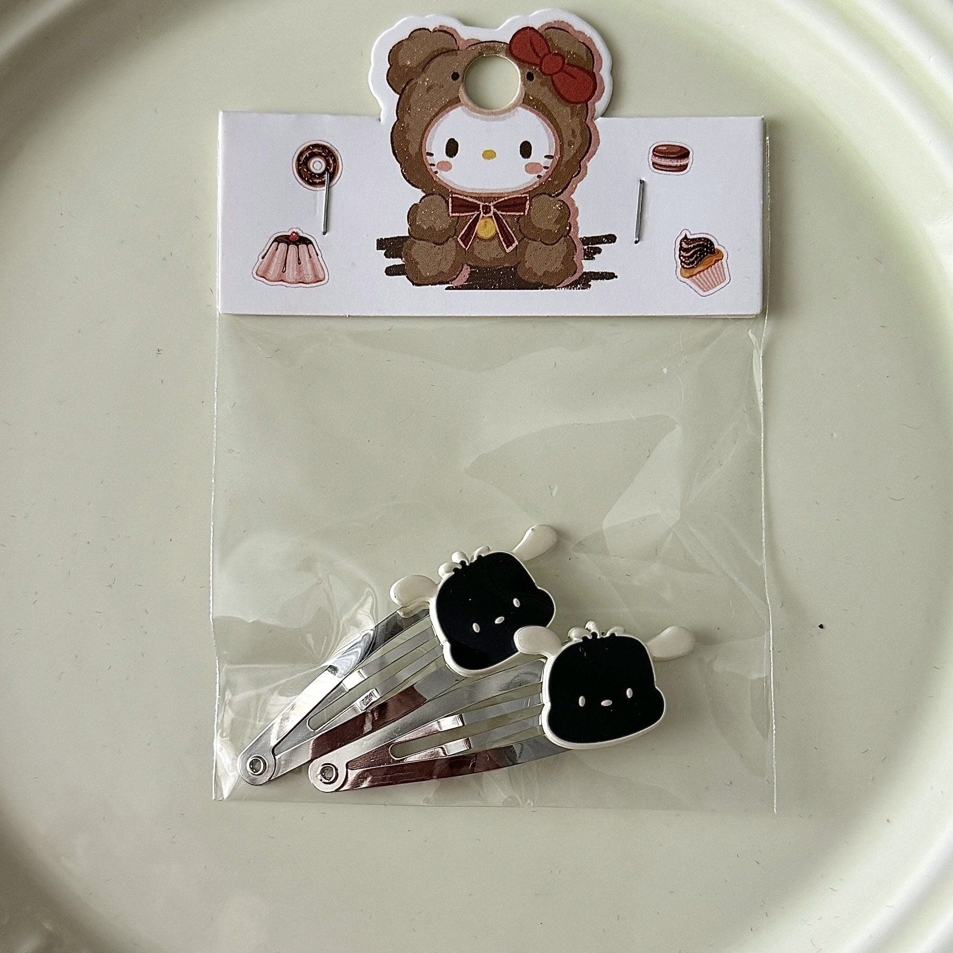  Kẹp Tóc Kim Loại Pochacco 