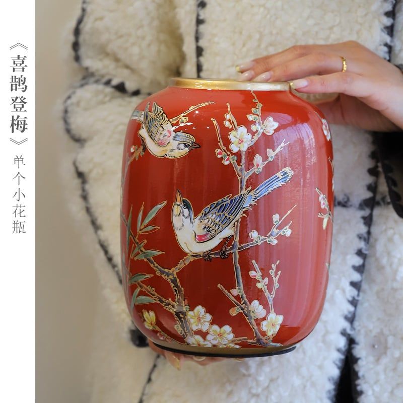  (Order) Bình Hoa Trúc Mai Hỉ Tước 