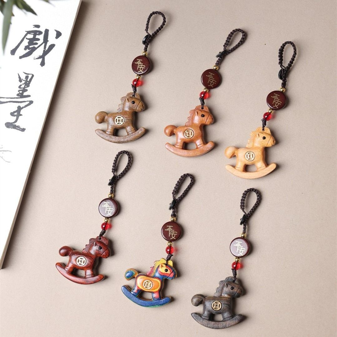  Dây Treo Ngựa Bập Bênh Gỗ Đàn Hương 