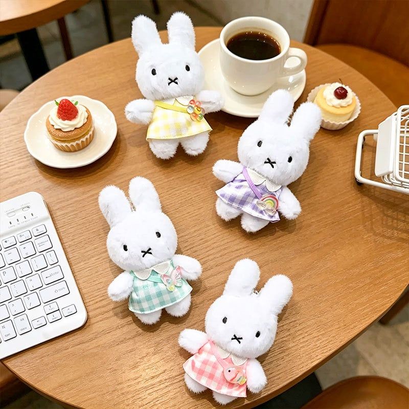 Keychain Bé Thỏ Miffy Dễ Thương 