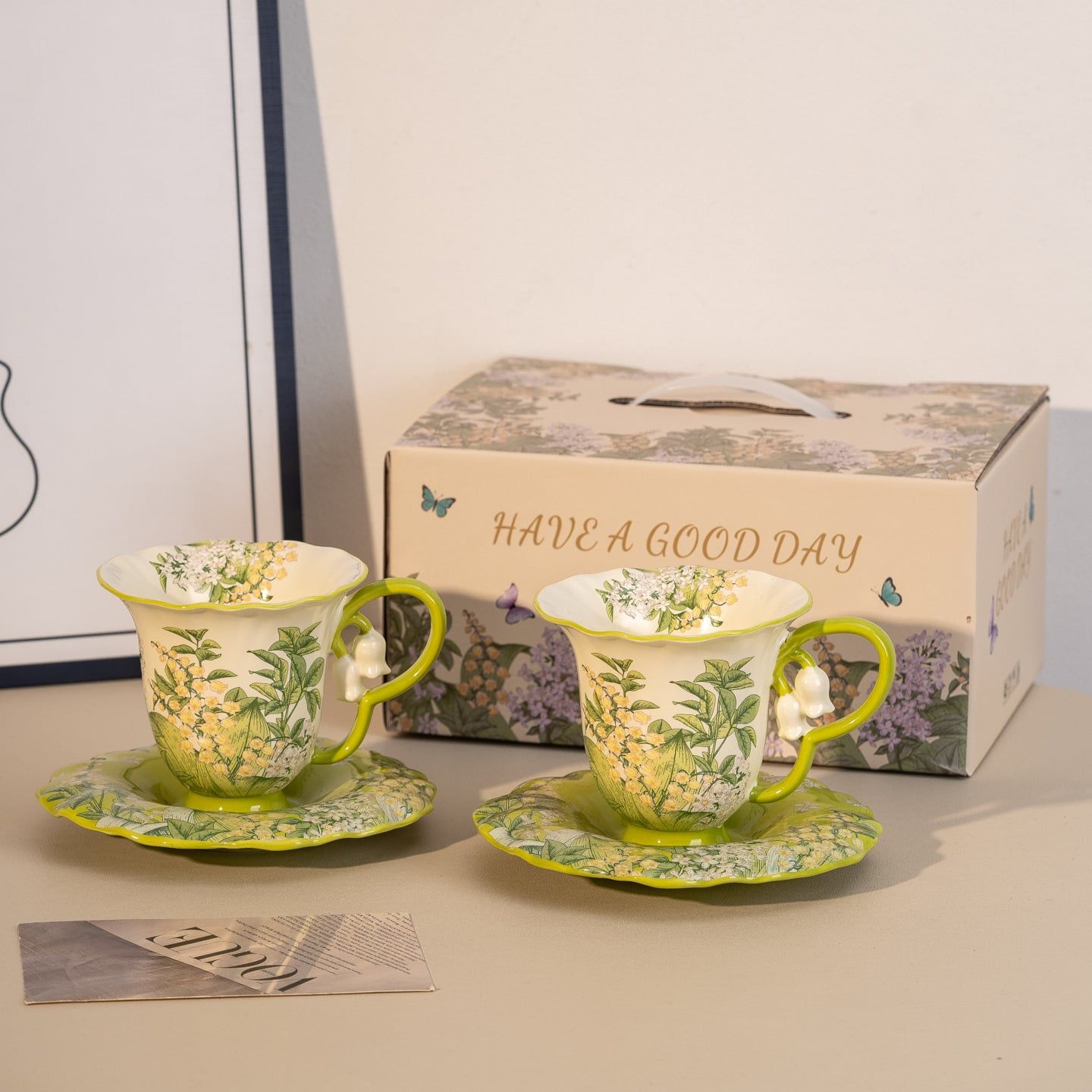  [ORDER] French Forest Lily Cup Set 