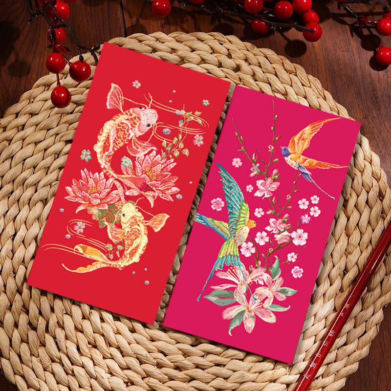  Phong Bao Lì Xì Xuân Lộc Cát Tường 