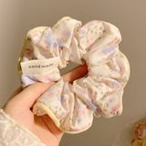  Scrunchies Thỏ Hoa 