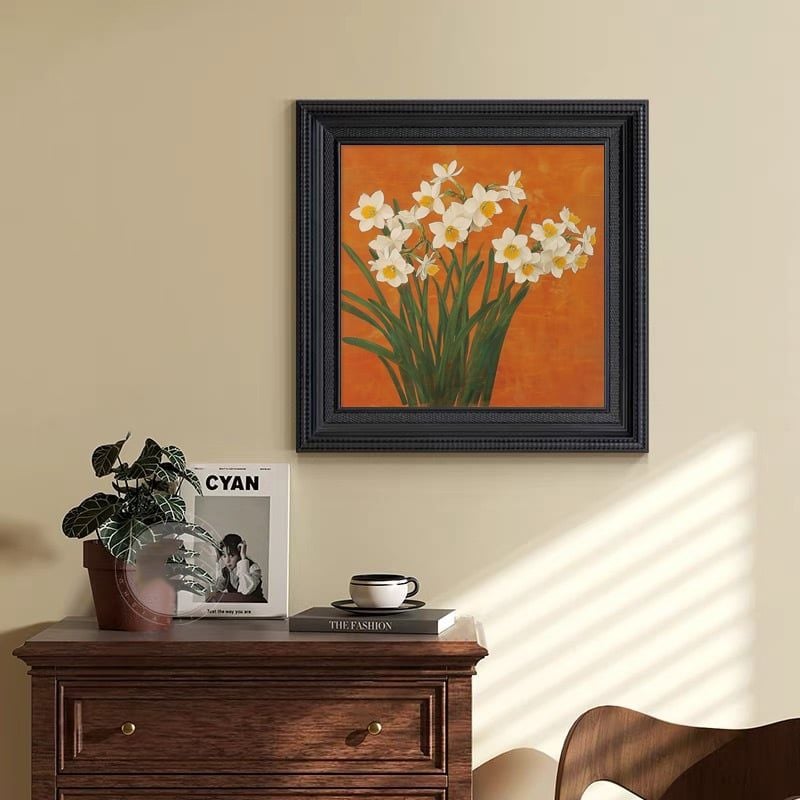  Tranh Hoa Thủy Tiên 