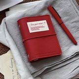  Sổ Còng Bìa Da Free Your Mind 