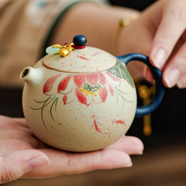  (Order) Ấm Trà Liên Hoa Hoả Thạch 