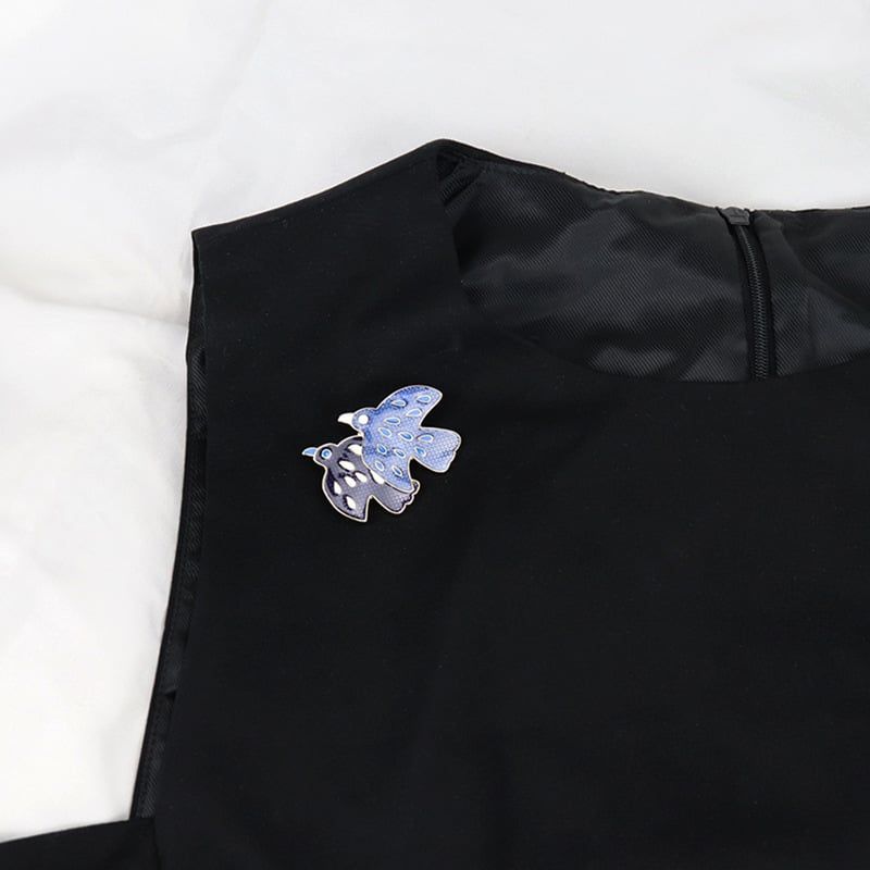  Cài Áo Bồ Câu Tráng Men 