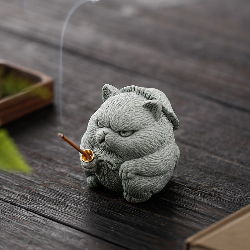  Đốt Trầm Mèo Câu Cá 