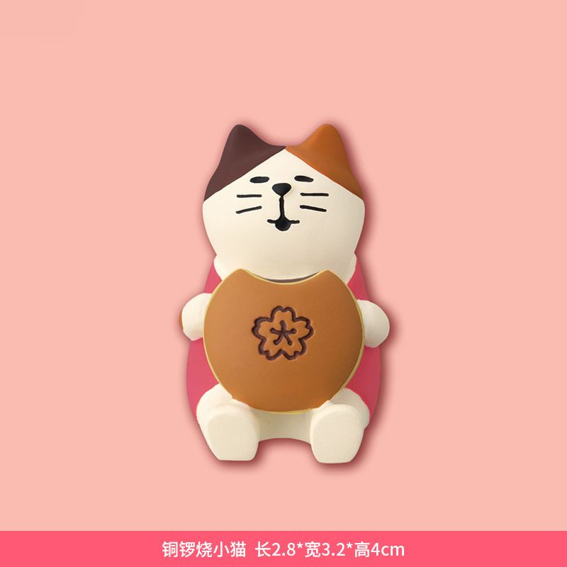  Tượng Mèo Mochi Anh Đào 