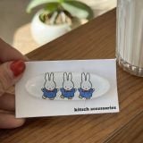  Kẹp Tóc 3 Chú Thỏ Miffy 