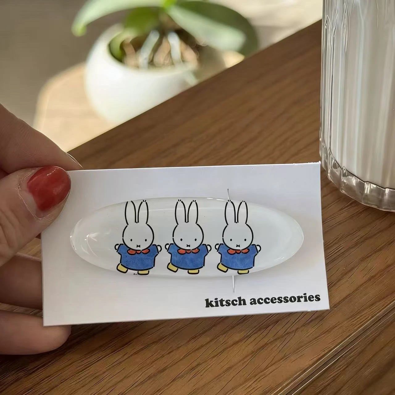  Kẹp Tóc 3 Chú Thỏ Miffy 