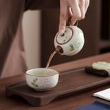  Bộ Ấm Trà Cẩm Tú Cầu 