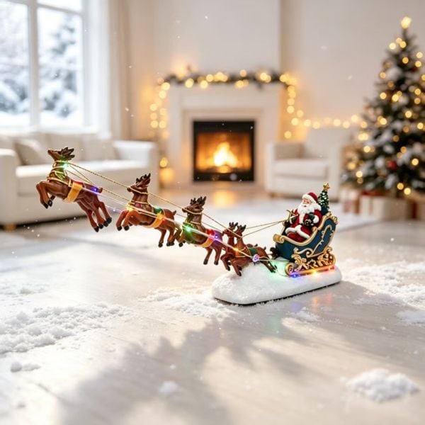  Set Ông Già Noel Và Đàn Tuần Lộc 