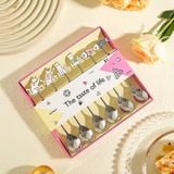  Set Thìa Cafe Mèo Và Cá 