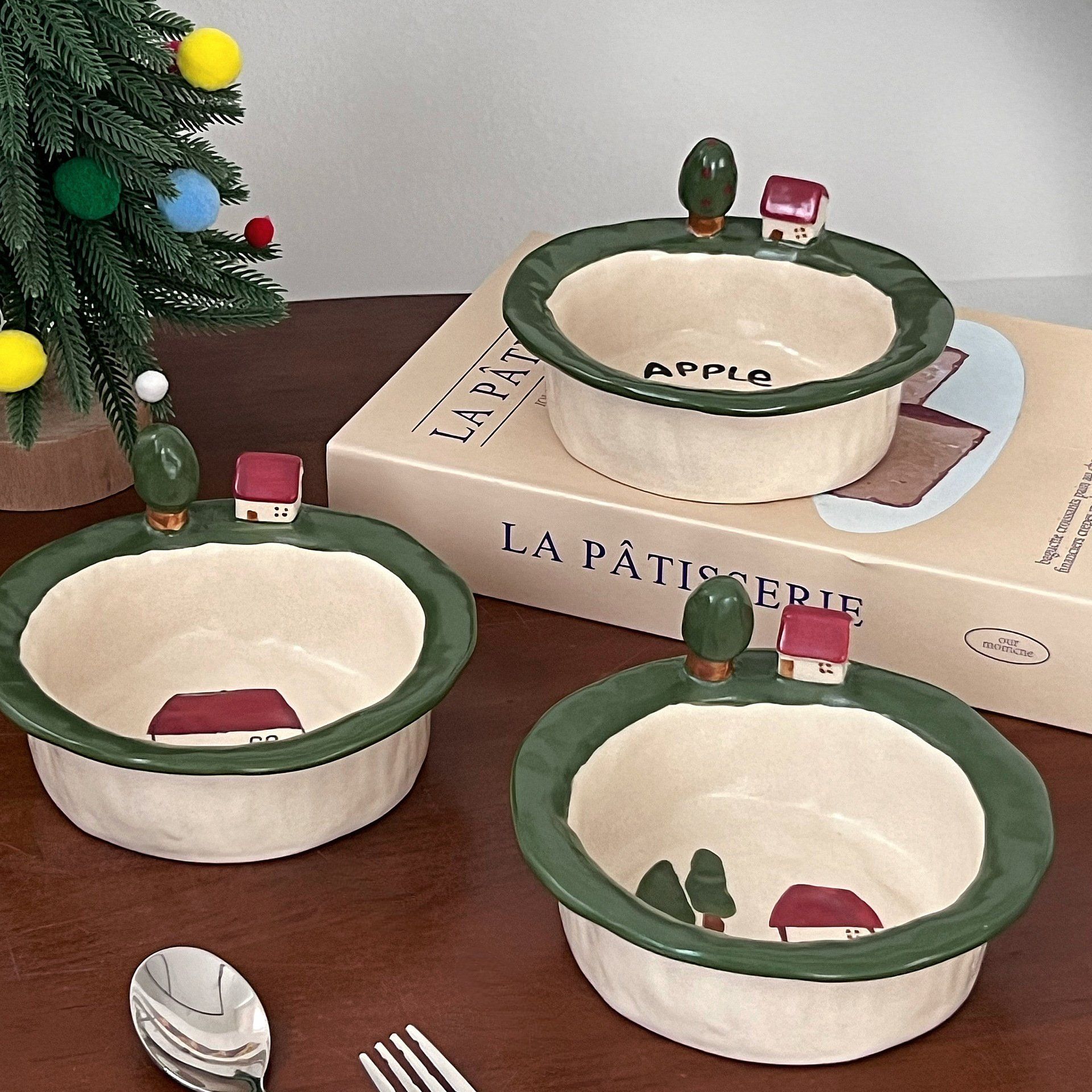  Bát Gốm Little Forest 