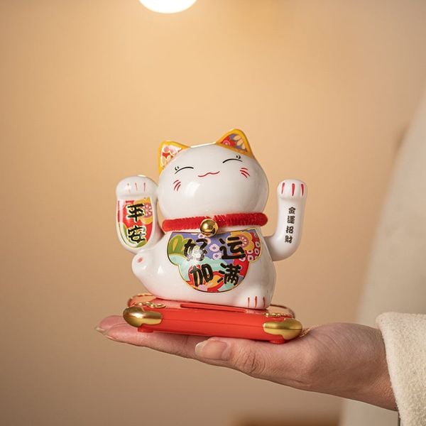  Mèo Thần Tài May Mắn 