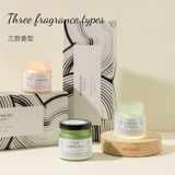  Set 3 Nến Thơm Handmade Hũ Xanh Ngọc Bích 