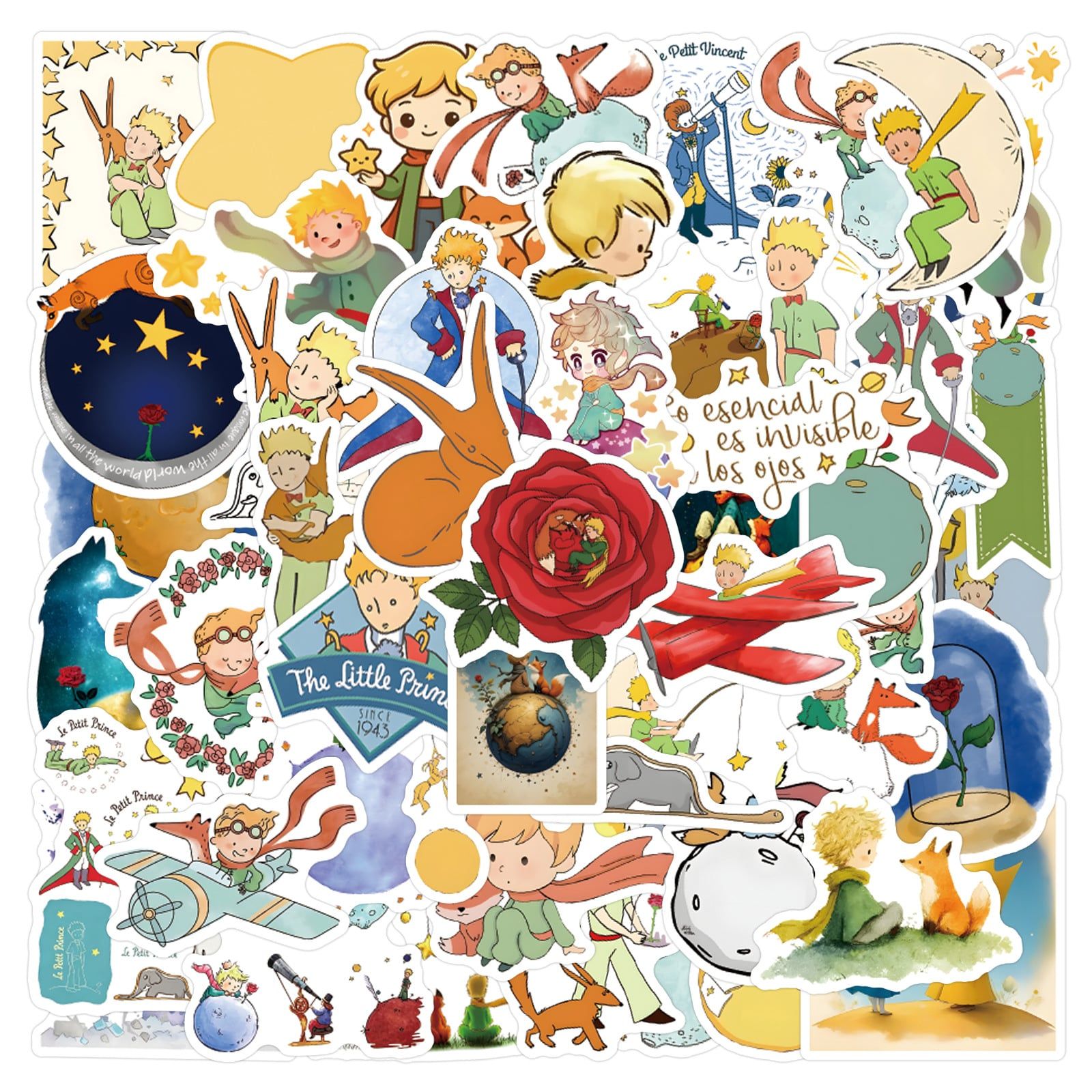  Set 55 Sticker Hoàng Tử Bé 