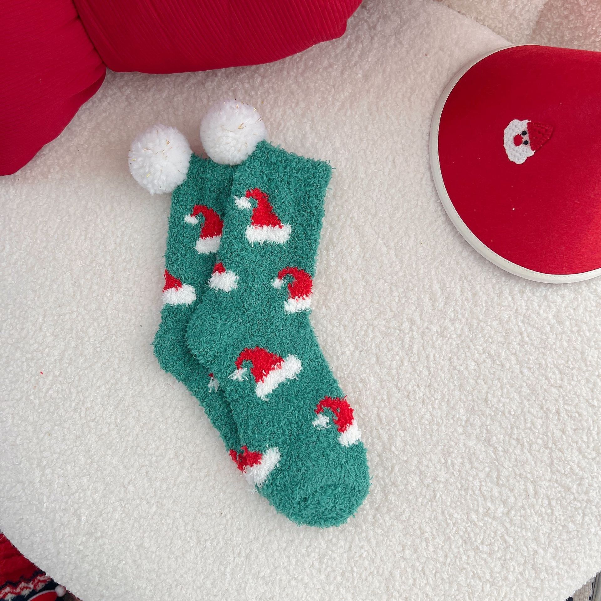  Tất Bông Xù Cozy Christmas 