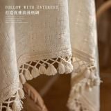  Khăn Trải Bàn Tua Rua Kiểu Pháp 