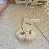  Set 2 Dây Buộc Tóc Bông 