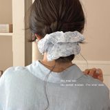  Scrunchie Hoa Xanh Vintage 