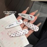  Kẹp Tóc Hình Giọt Nước Hello Kitty 