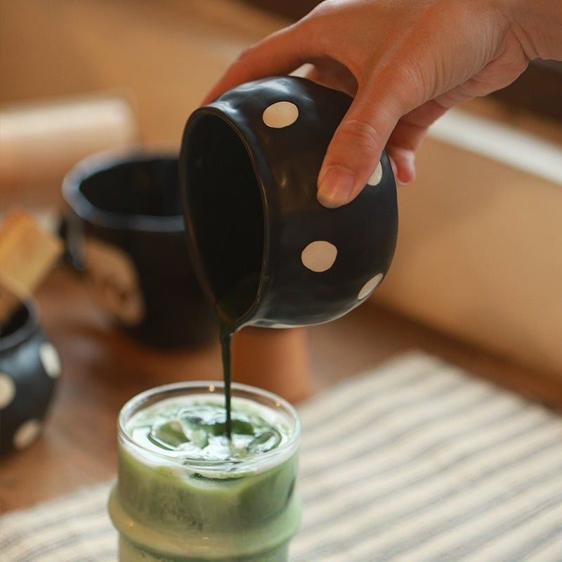  Bát Chawan Chấm Bi 