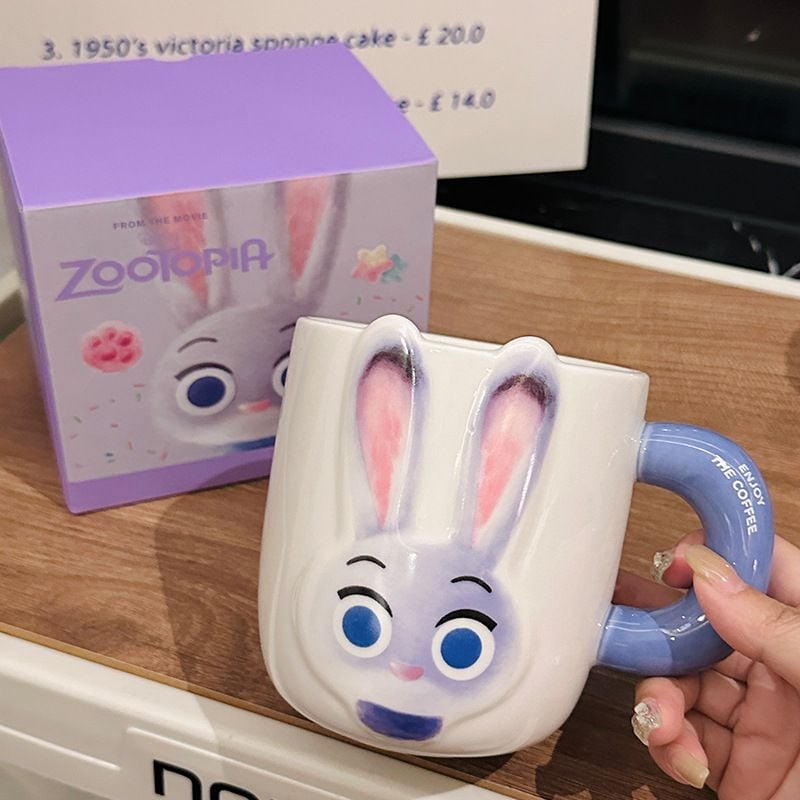  Cốc Gốm Nick & Judy 