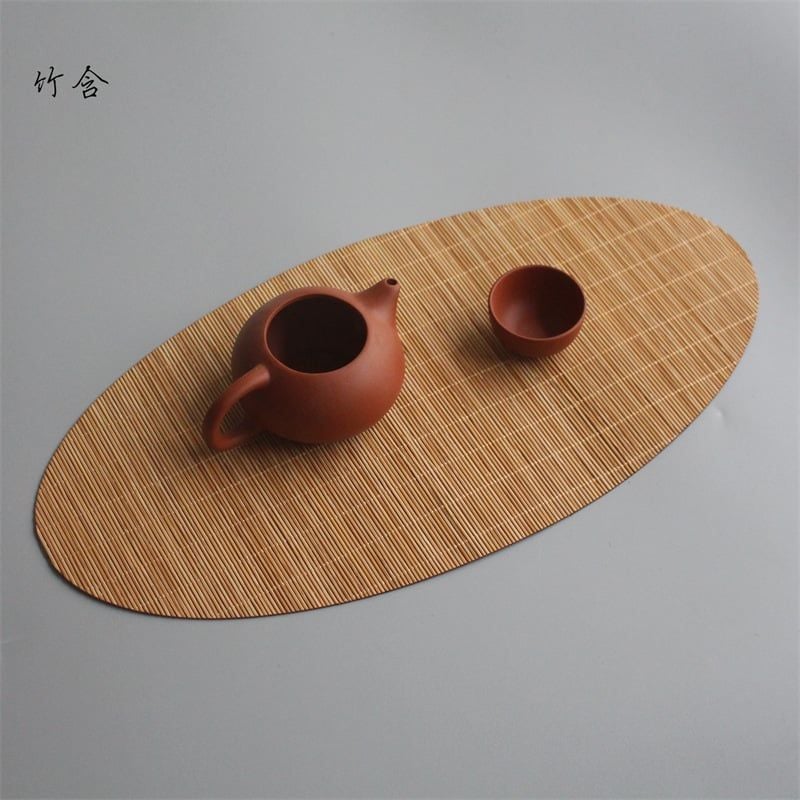  Tấm Trải Tre Bầu Dục 