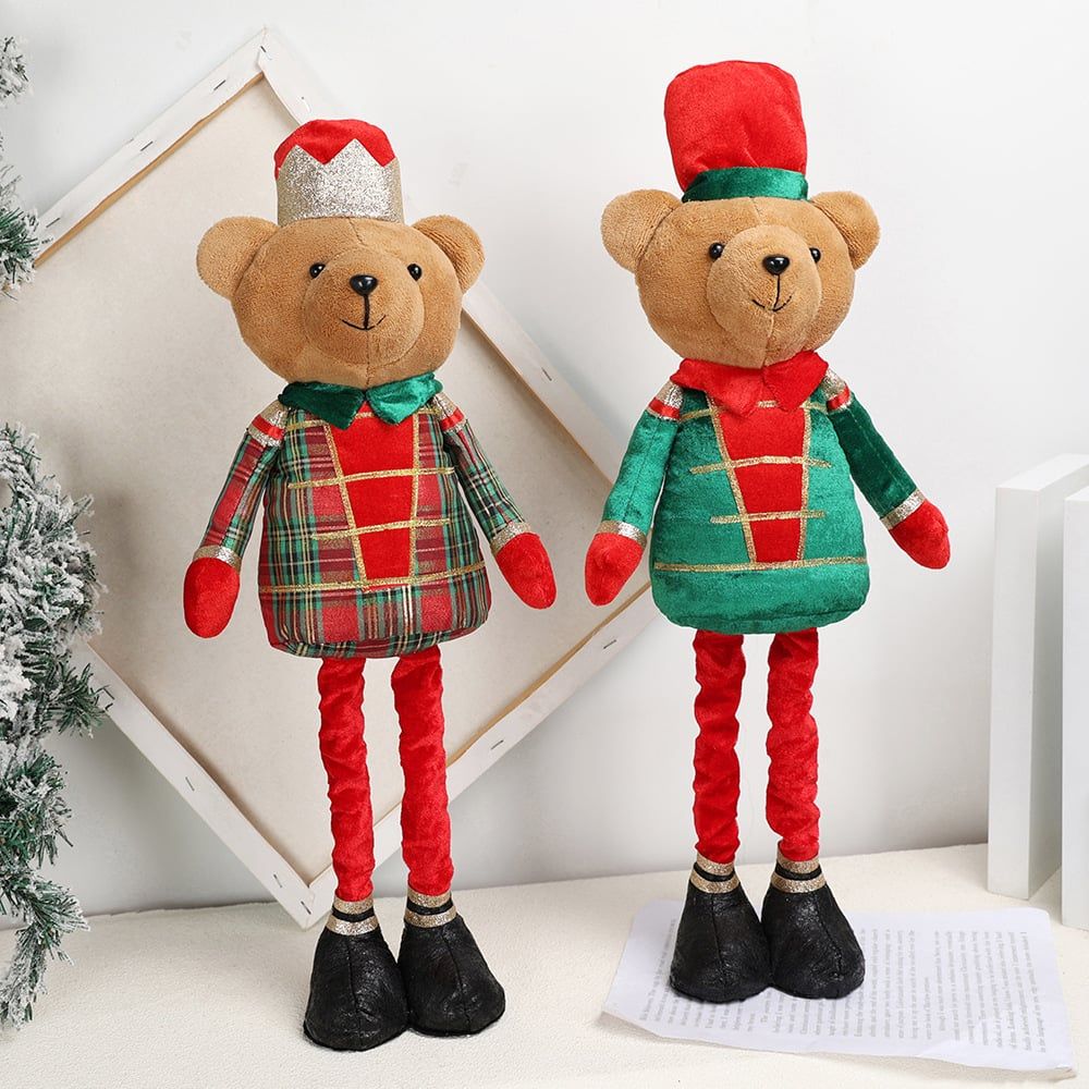  Gấu Bông Chú Lính Chì Chân Dài 