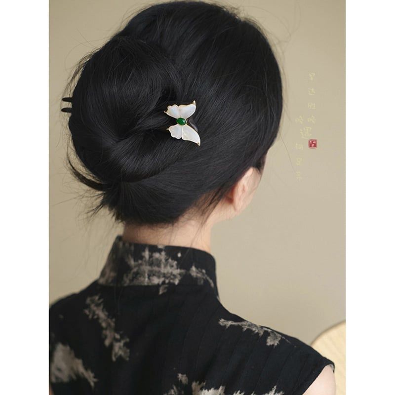  Trâm Cài Tóc Bướm Xà Cừ 