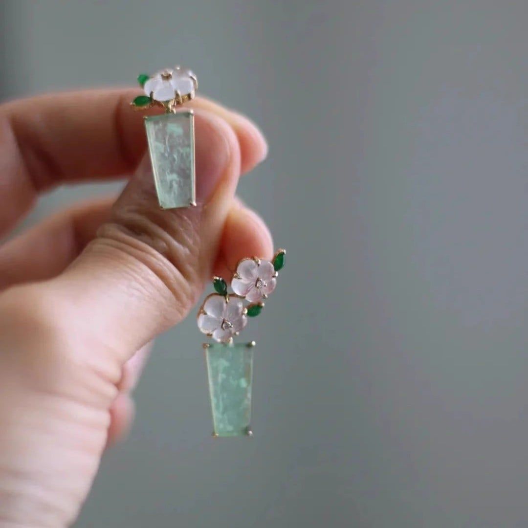  Bông Tai Hoa Anh Đào 