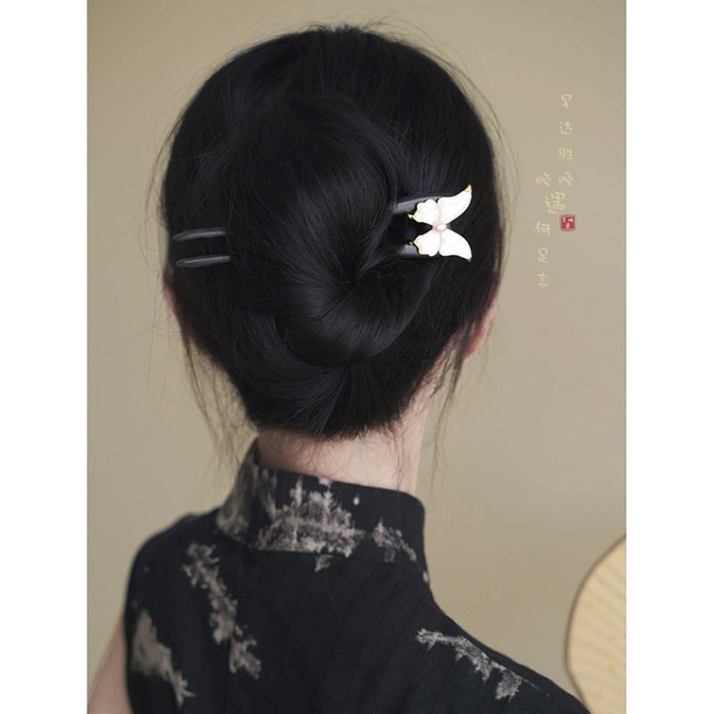  Trâm Cài Tóc Bướm Xà Cừ 