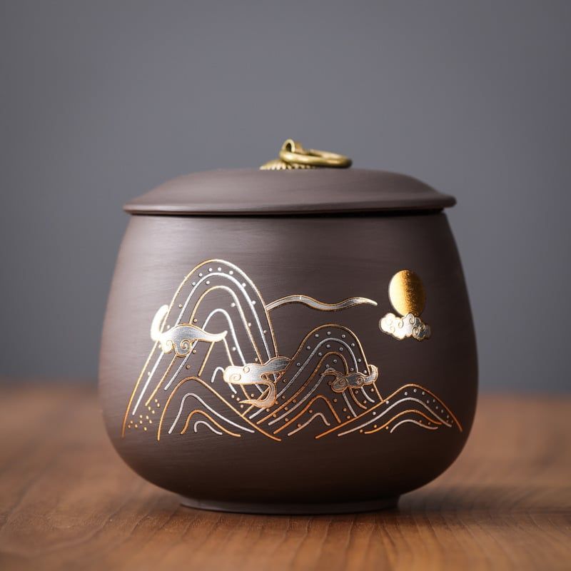  Hũ Đựng Trà Sơn Thủy 