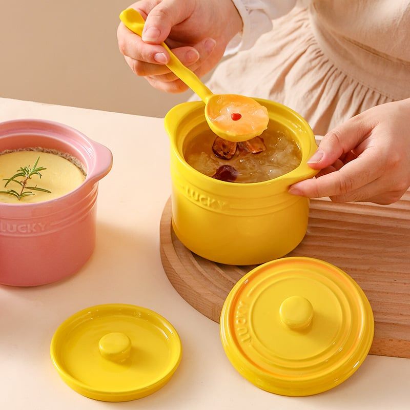  Nồi Hầm Hai Nắp Phong Cách Bắc Âu 
