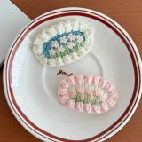  Kẹp Tóc Len Vườn Hoa 