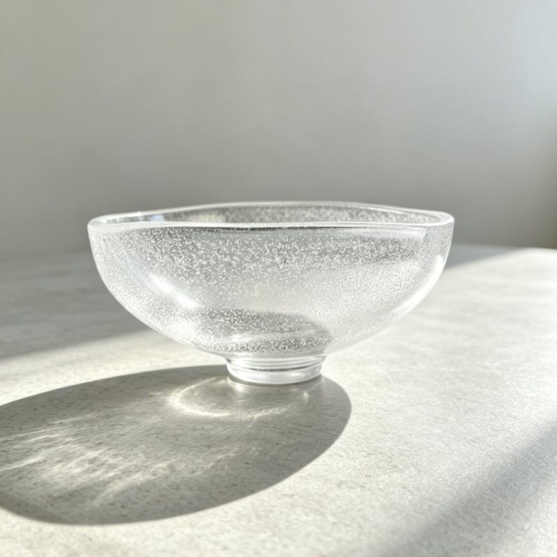  Bát Chawan Thuỷ Tinh Pha Lê 