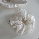  Scrunchies Thêu Hoa Nhỏ 