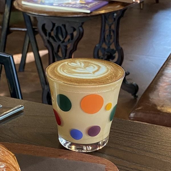  Cốc Thủy Tinh Rainbow Dot 