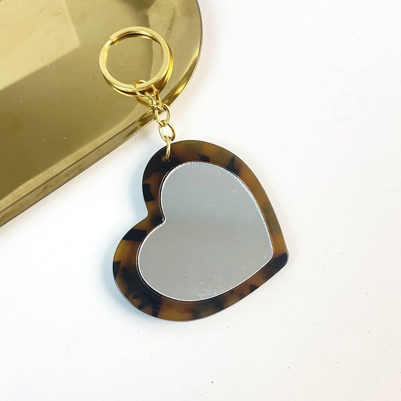  Móc Khóa Gương Lược Acrylic 