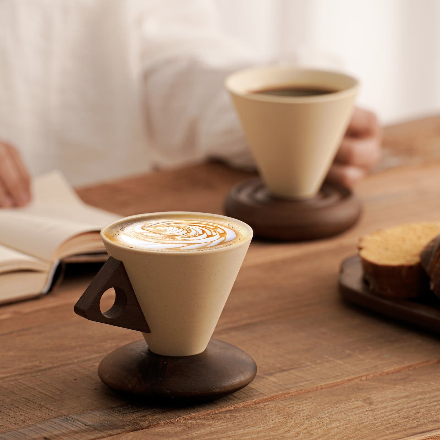  Cốc Cafe Hình Phễu Retro 