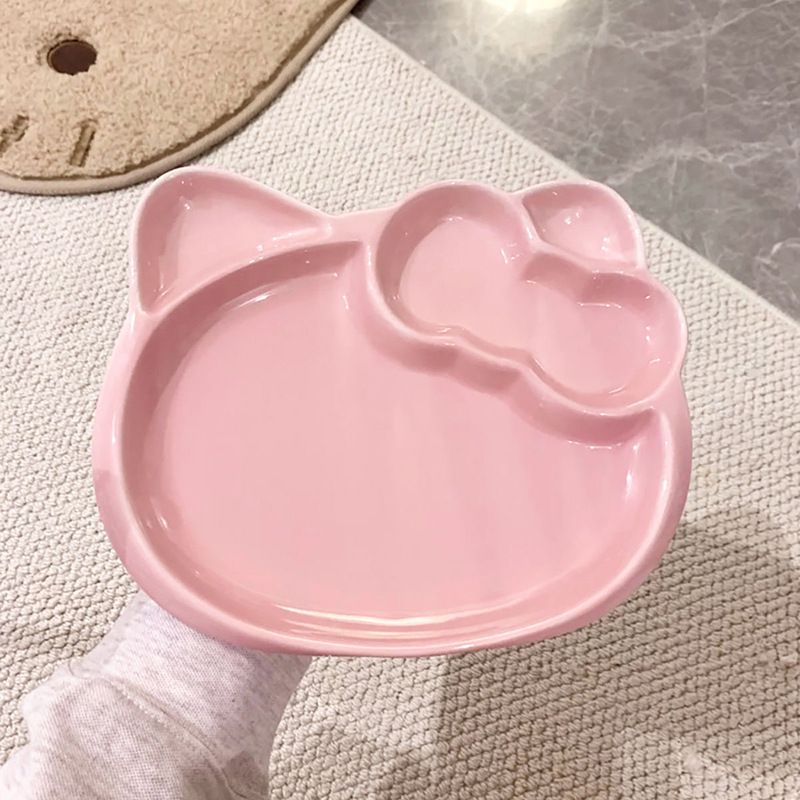  Đĩa Chia Ngăn Hello Kitty 