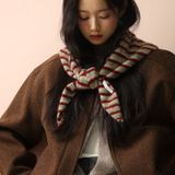  Khăn Quàng Cổ Hình Tam Giác Kẻ Sọc 