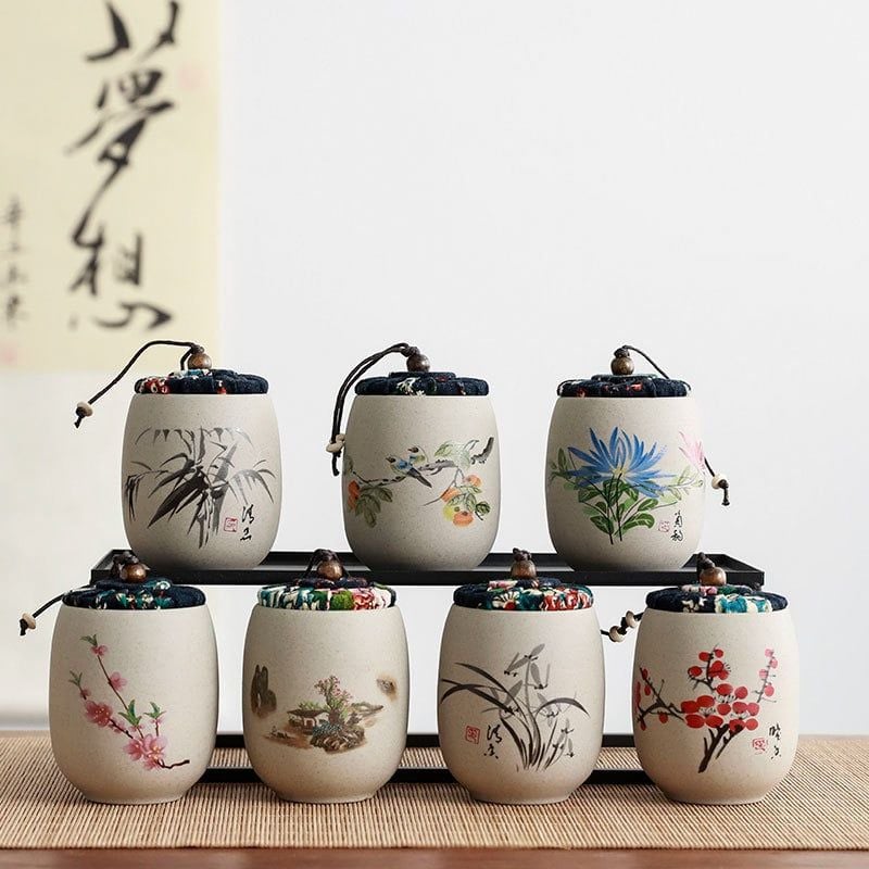  Hũ Đựng Trà Xuân Viên 