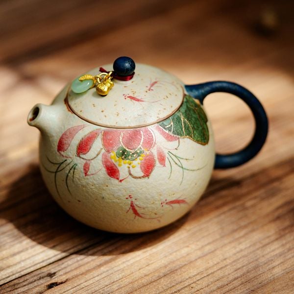  (Order) Ấm Trà Liên Hoa Hoả Thạch 