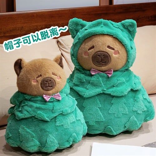  Capybara Cây Thông Noel 