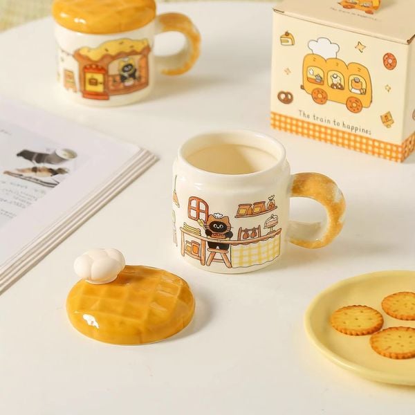  Cốc Bánh Mì Mèo Con 