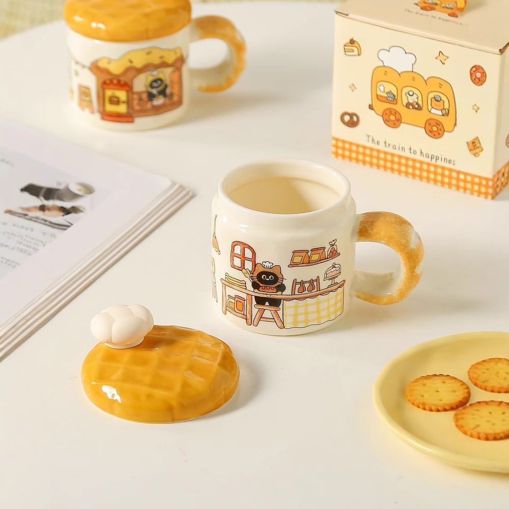  Cốc Bánh Mì Mèo Con 